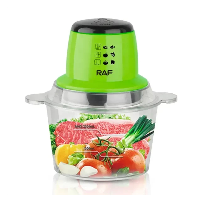 Tocator Electric Chopper cu Bol Plastic 2l 600W RAF R7039 PSN