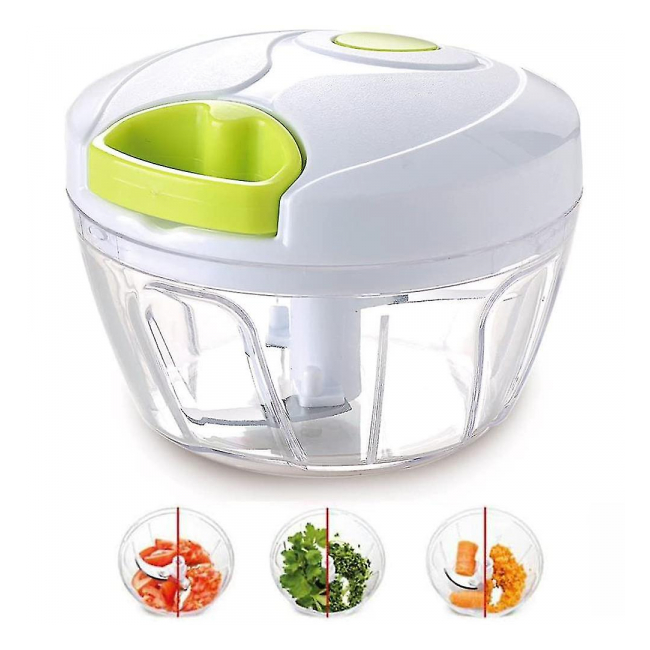 Tocator Manual 3 Cutite Brio Metallica Multi Chopper 12.5x12cm A371 108002 650ml CNN52315