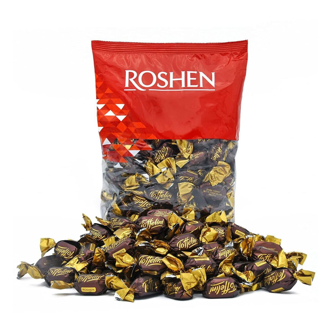 Toffelini Caramele cu Ciocolata Roshen 1Kg MGR20343