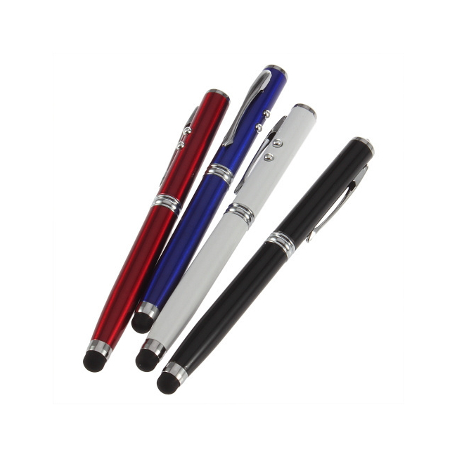 Touch Stylus Pen pentru Ecran Tactil iPhone, cu Laser si LED