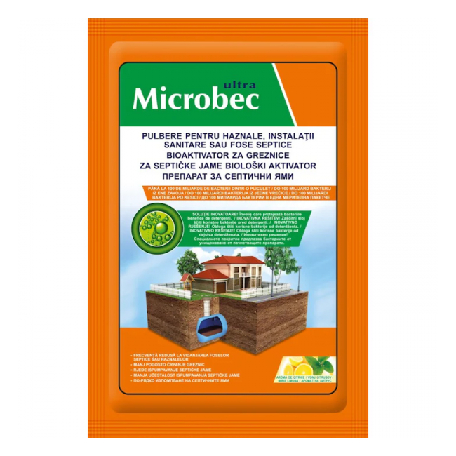 Tratament pentru Fose Septice Bros Microbec plic 25g DNC18627
