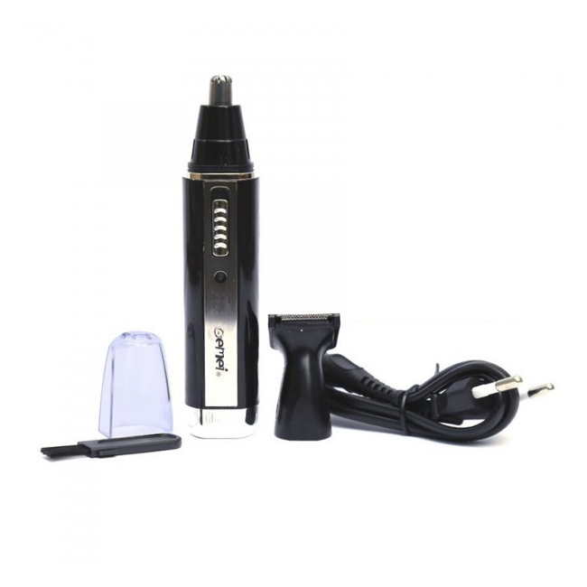 Trimmer Facial Electric 2in1 3W Gemei GM3106