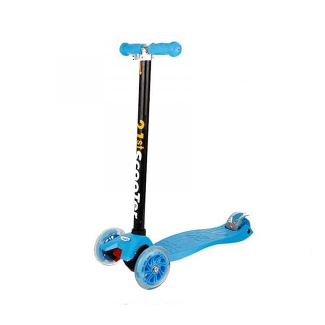 Trotineta Copii cu Roti din Silicon 201314 21ST Scooter Blue