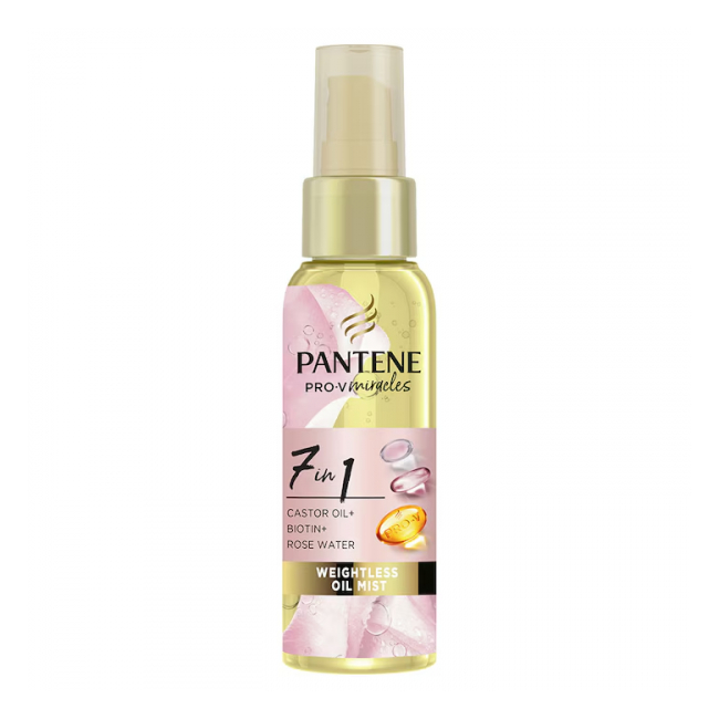 Ulei Par Pantene 7in1 Biotin Castor Oil Rose Water 100ml DNC41938