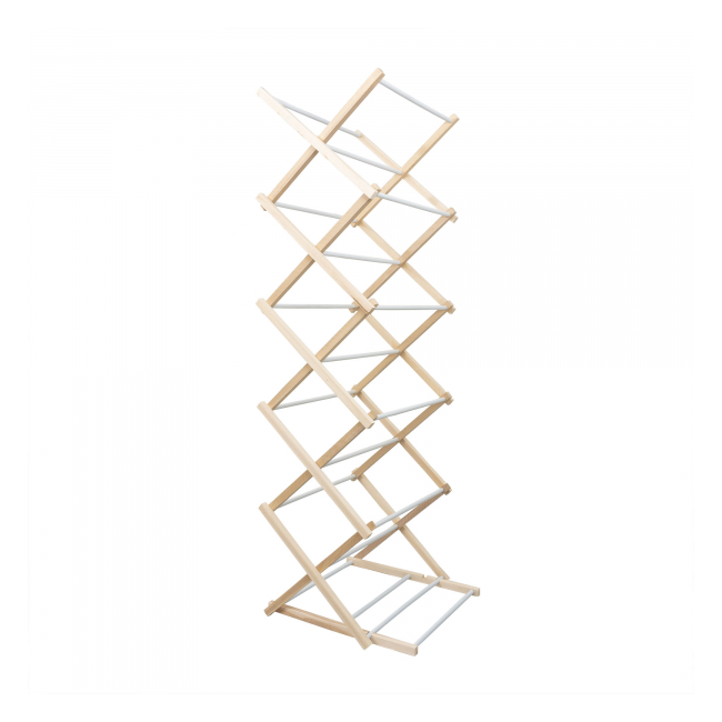 Uscator de rufe din lemn 178x54cm pliabil Zilan EXT 8086