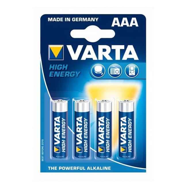 Varta High Energy Baterii AAA Alcaline XXM