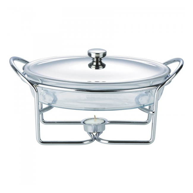 Vas cald dish Sticla Termorezistenta 1 lumanare 1.5L Bohmann BH2003