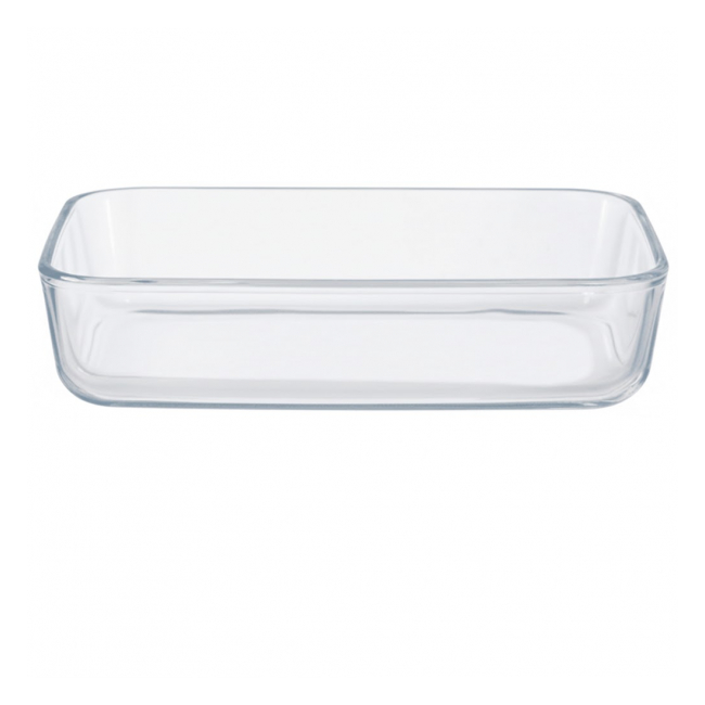 Vas Mic din Sticla Termorezistenta dreptunghiular 0.9L Caldo KP900RC JGR