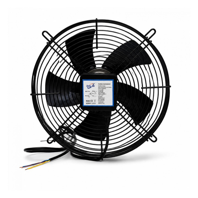 Ventilator axial industrial 400mm camere frigorifice si HVAC 280W 3430m3/h DALBI YWF2E400S 14H060 XXM