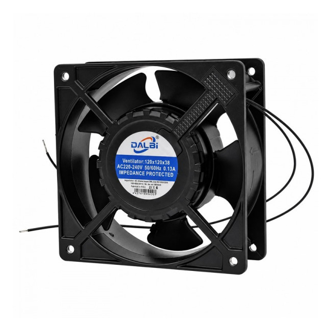 Ventilator Axial Metalic 120x120x38mm 220-240V AC DALBI 14H070 XXM