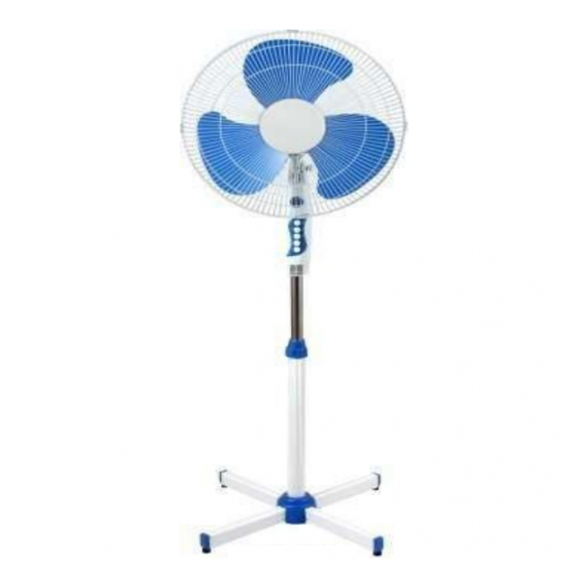 Ventilator cu Picior 45W 40cm 3 Trepte de Viteza Rosberg R51760B Blue