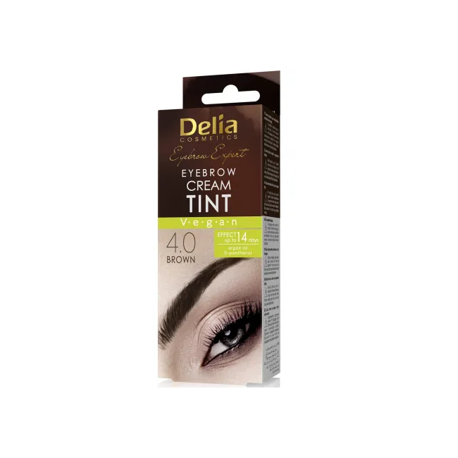 Vopsea pentru sprancene nuanta Brown 15ml Delia DNC4233