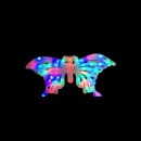 Decoratiune Luminoasa de Craciun Fluture 54x25cm LEDuri Multicolore TO