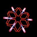 Decoratiune Neon LED Joc DIGITAL 2 Fete Fulg Nea 60x60cm Rosu