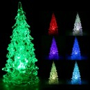 Decoratiuni Craciun Bradut Luminos Acril cu LEDuri Multicolore 20cm
