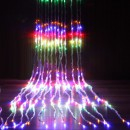 Instalatii Digitale Luminoase Craciun Perdea 900 LEDuri Multicolore 2.5x3m BZ